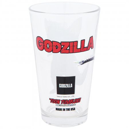 Space Godzilla Pint Glass